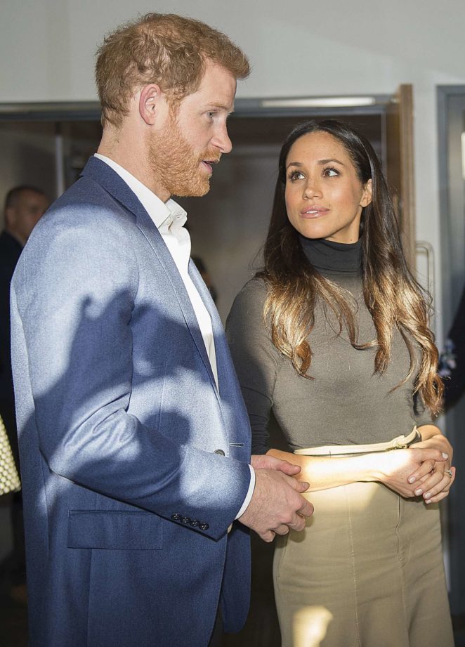 Meghan Markle and Prince Harry - Visiting Nottingham Academy in Nottingham